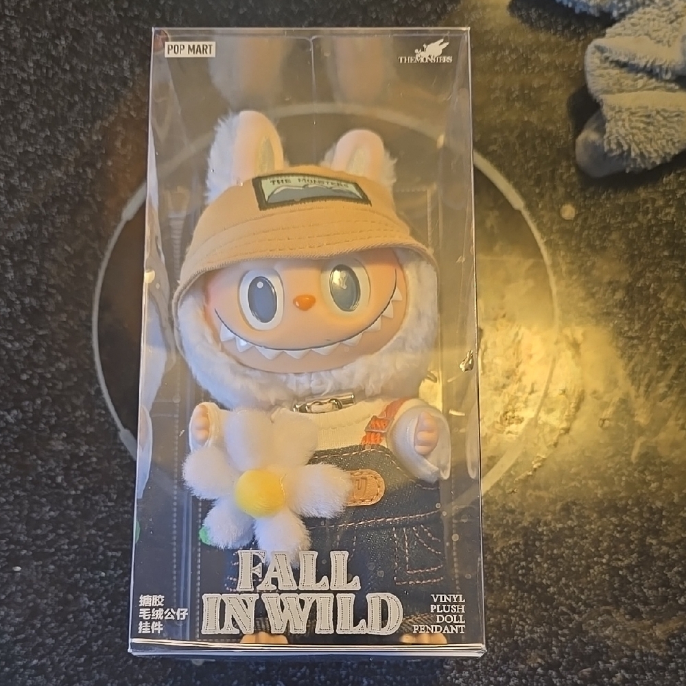Labubu Fall in Wild Vinyl Doll Pendant